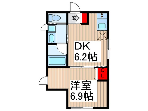 VARIO浅草の物件間取画像